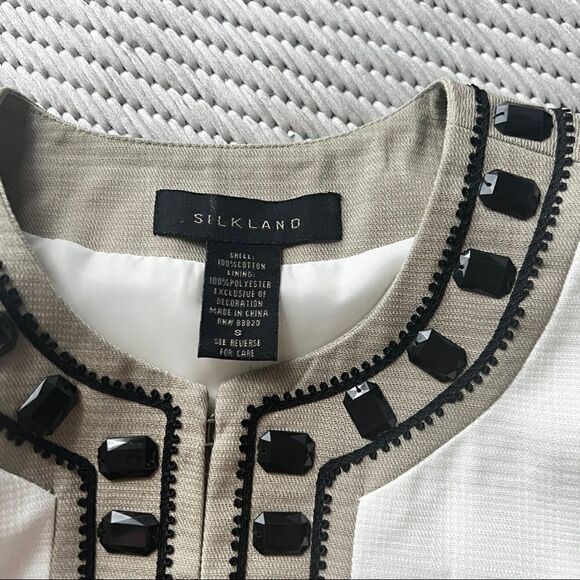 Silk land jacket / blazer - Picture 5 of 12